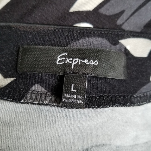 🔥EXPRESS BLACK, GRAY, WHITE SEQUIN TUNIC - Picture 7 of 8